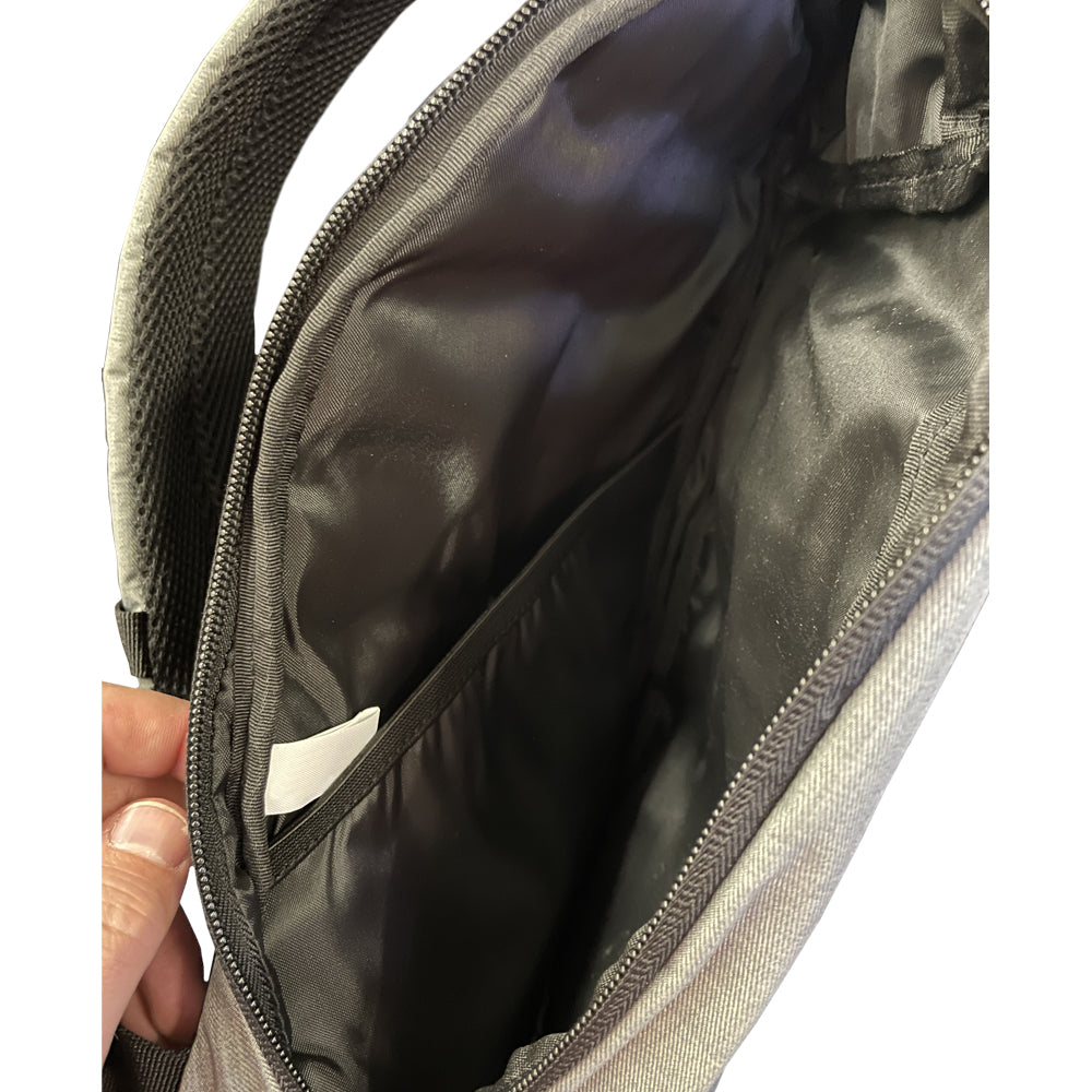 Premium Gray BullShooter Crossbody Sling Backpack