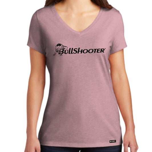Short Sleeve Womens Tee - BullShooter Logo