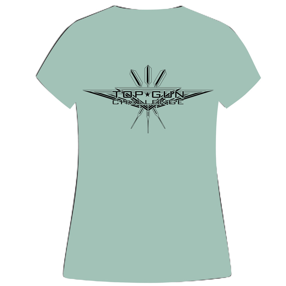 Short Sleeve Womens Tee - Top Gun Logo