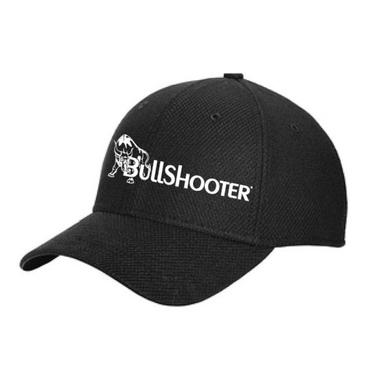 Fitted BullShooter Hat - Black