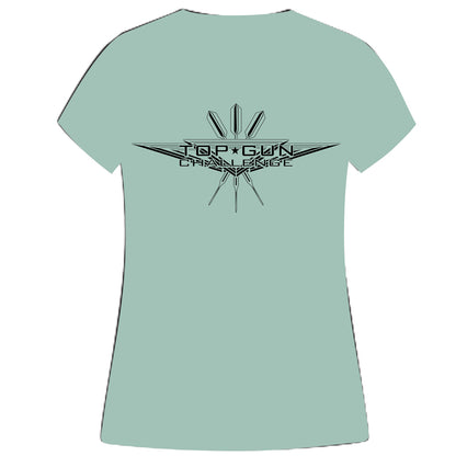 Short Sleeve Womens Tee - Top Gun Logo