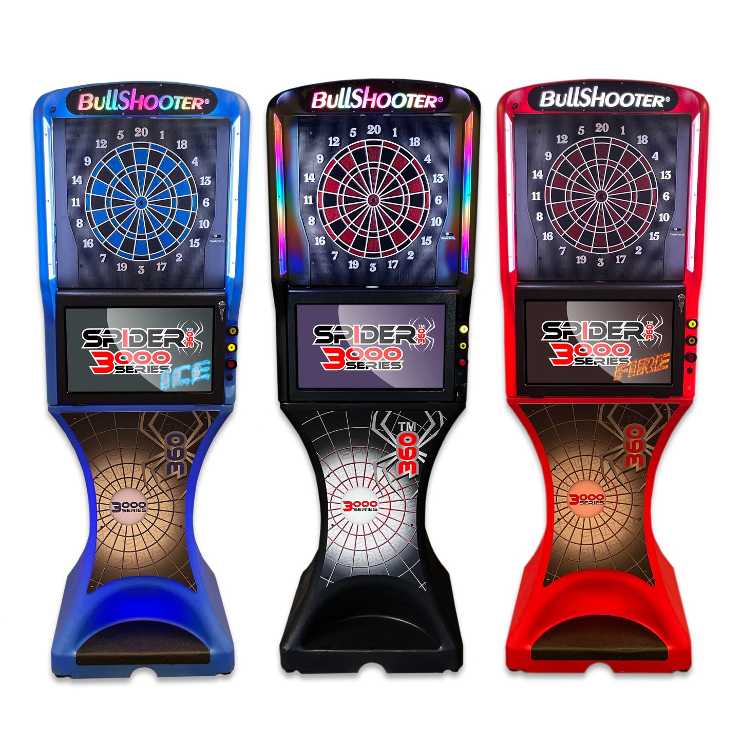 SPIDER 360 3000 Series Dual-Head Electronic Home Dartboard