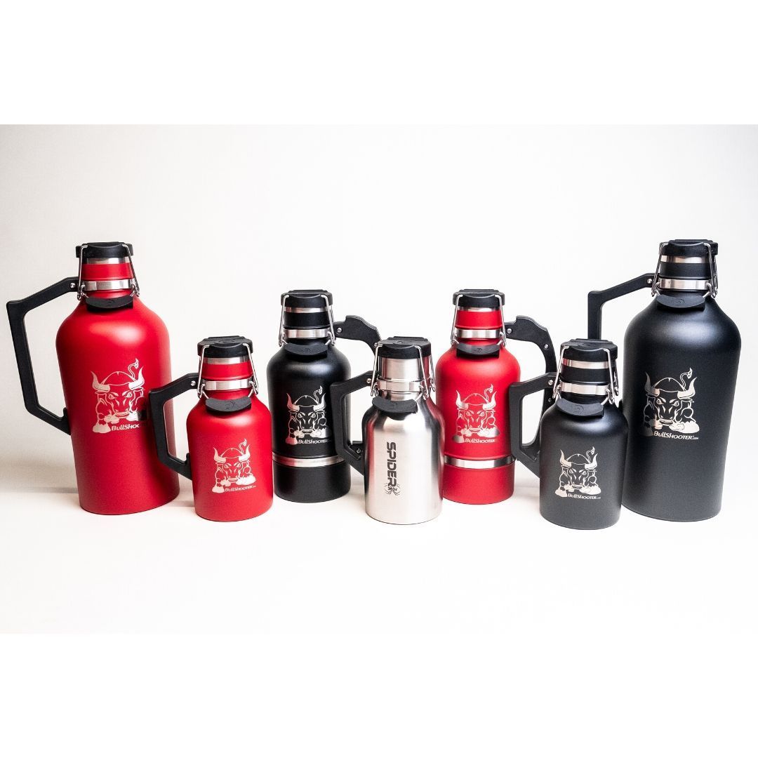Insulated Growler Beer Thermos Vacuum Sealed 128oz / 3.8L -XL