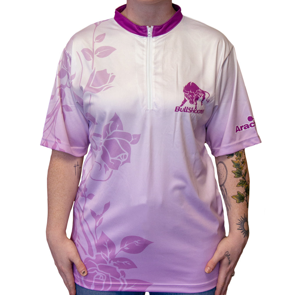 Rosé 1/4 Zip Ladies Jersey